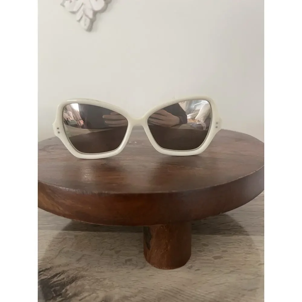 Celine White Butterfly Sunglasses CL400751 25c 56-14-145